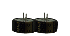 Panasonic rf and rj series aluminium capacitors